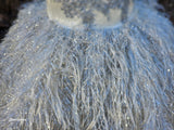 Silver feathers Party Girl Dress