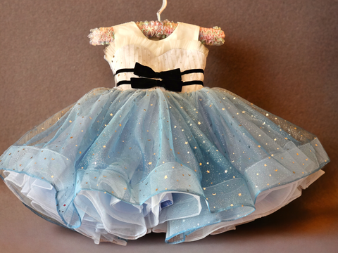 Dreamy Stars glitter tulle girls tutu