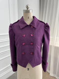 Nat - Ladies Sazzy design high low Jacket (made to order)