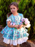 💚 Jade - Sazzy design Spanish Lolita style dress