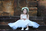 Raven Zia - Lacey flower girl dress