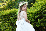 Raven Zia - Lacey flower girl dress