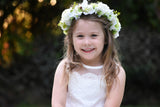 Raven Zia - Lacey flower girl dress