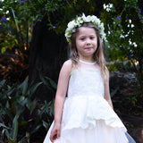 Raven Zia - Lacey flower girl dress