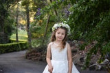 Raven Zia - Lacey flower girl dress