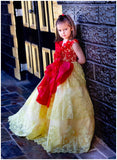 Princess Belle inspired Sazzy design ball gown
