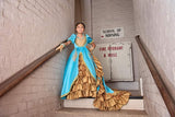 Princess Jasmine inspired dress - Sazzy designs