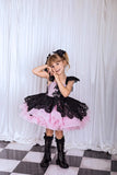 Ruth- Barbie inspired Black and pink tutu