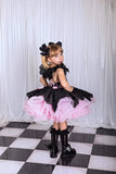 Ruth- Barbie inspired Black and pink tutu