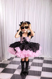 Ruth- Barbie inspired Black and pink tutu