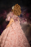 Rosalinda - Sazzy design rosette gown