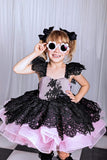 Ruth- Barbie inspired Black and pink tutu