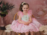 Khaleesi - Sazzy design casual party pink and mint