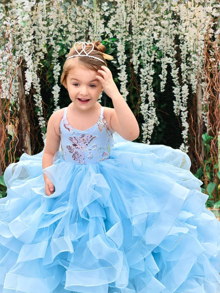 Blue Butterfly Costume for Girls – Chasing Fireflies