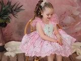 Khaleesi - Sazzy design casual party pink and mint