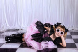 Ruth- Barbie inspired Black and pink tutu