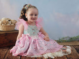Khaleesi - Sazzy design casual party pink and mint